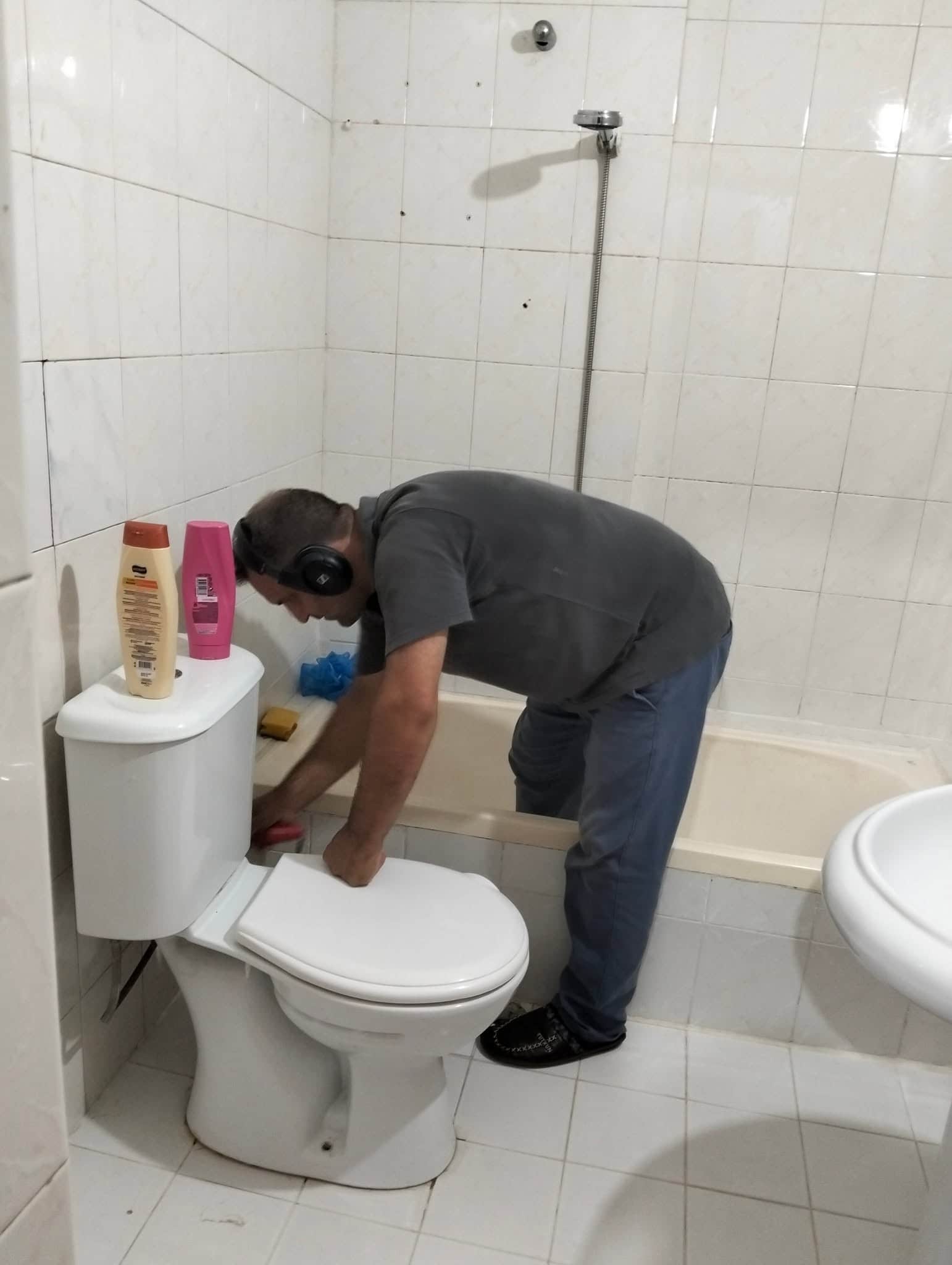 Klozet bağlantısında yapılan kontrol